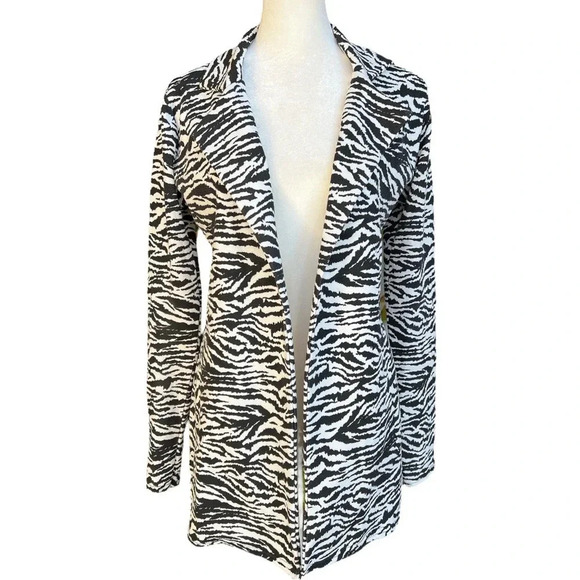 PrettyLittleThing Jackets & Blazers - PrettyLittleThing Zebra Print Jacket